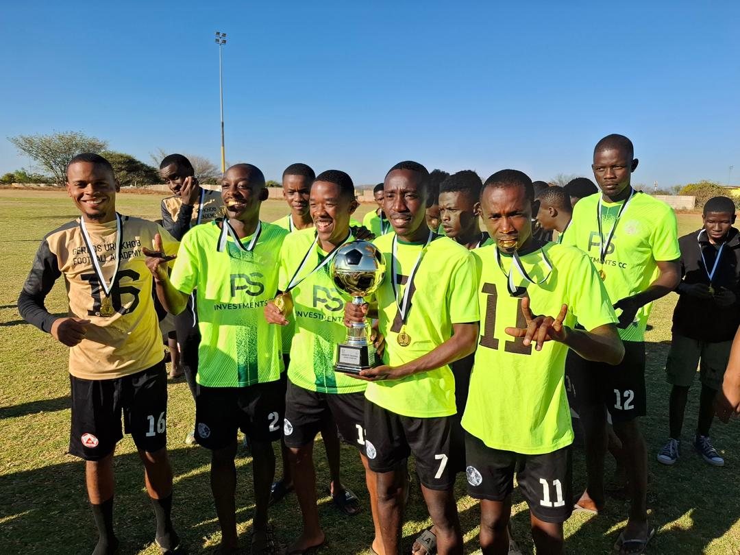 Gerros Urikhob Football Academy players celebrating