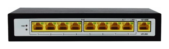 8 Port PoE Gateway