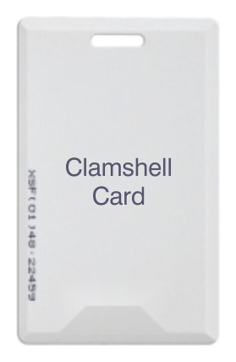 Clamshell Proximity Card