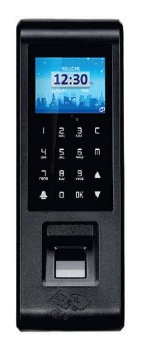 Dual Authentication Finger-print + RFID TA System