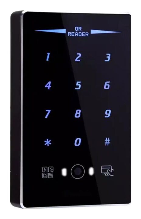 QR Code Reader with PIN and RFID Card