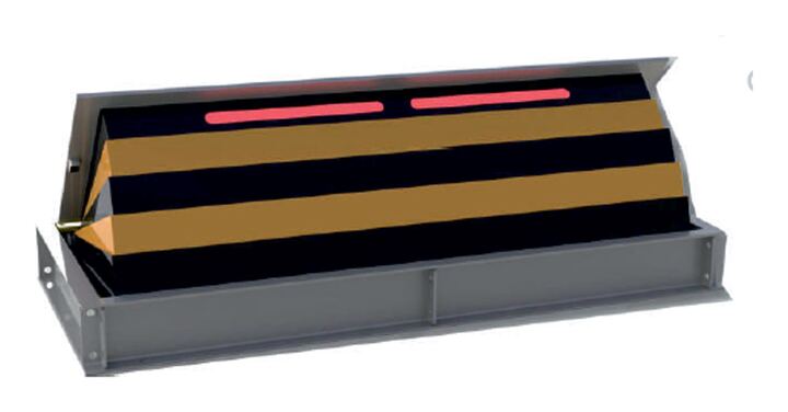Crash Rated Intrusion Resistant Road Blocker