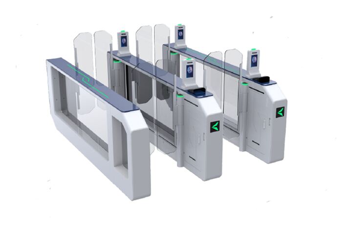 Dual Authentication Swing Gate Barrier