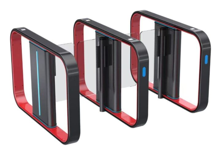 Premium Aluminum Alloy Swing Gate Barrier Single/Dual Core