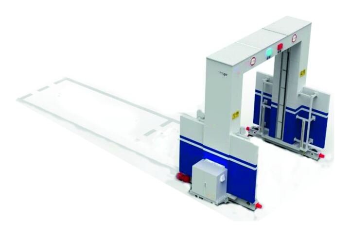 Automated Self-Moving Cargo and Vehicle Inspection X-Ray Scanner