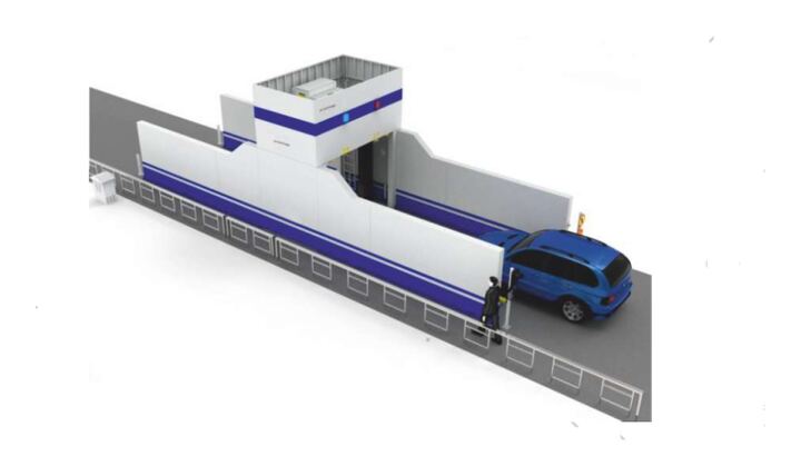 Cargo and Vehicle Inspection X-Ray Scanner, Conveyor Based