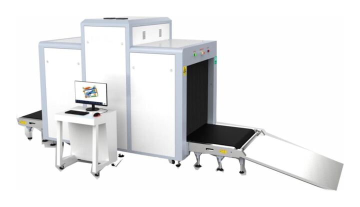 X-Ray Baggage Scanner with 100x100cm Tunnel Size