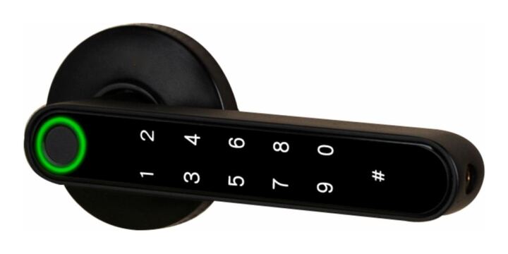 Bluetooth Based Smart Lock with Fingerprint Scanner