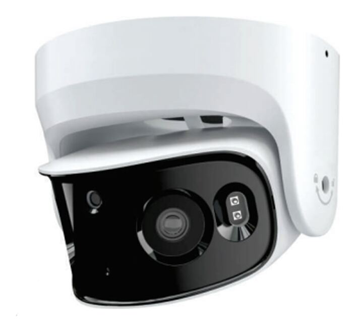 8MP, 180° Panoramic Multi-lens IP Camera