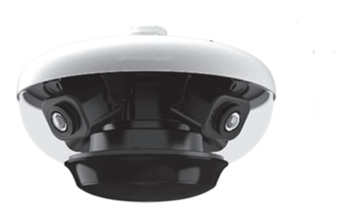 8MP, 360° Panoramic Multi-lens IP Camera