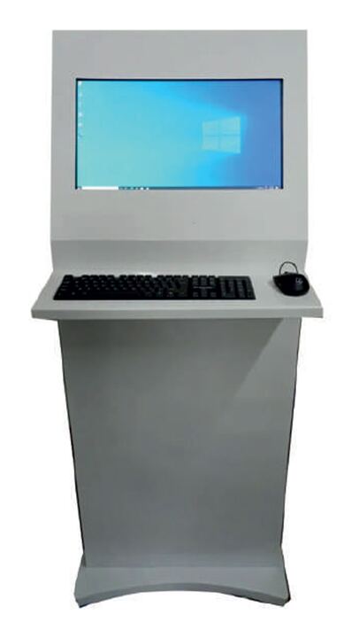 Multi-Purpose Kiosk with Embedded System, variant 2